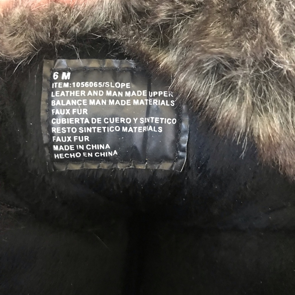 Khombu Fur Lined Boots 🥾 Size 6 - Picture 6 of 6